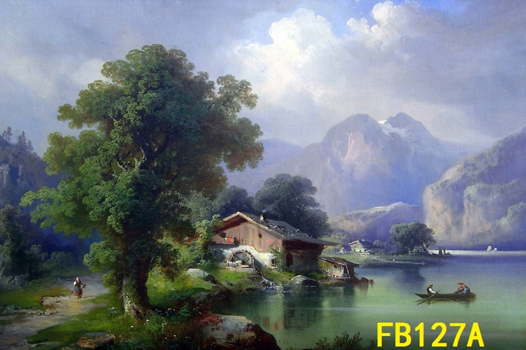 High Quality Landscape Oil Painting on Canvas Hand Painted Art for Home ...