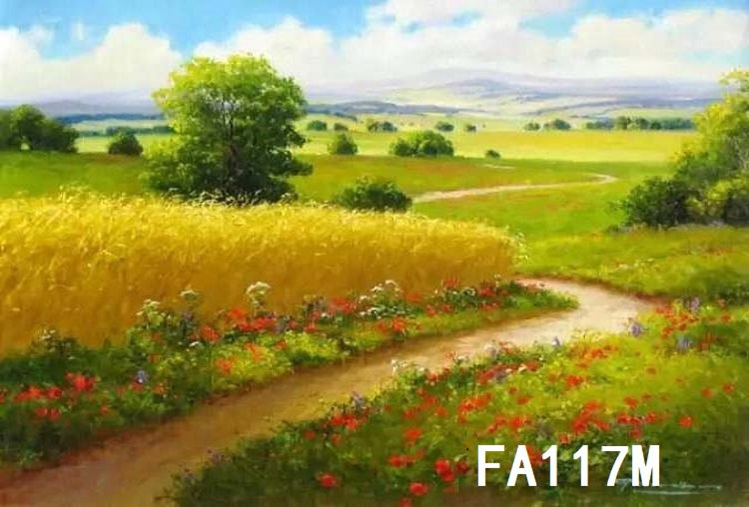 High Quality Landscape Oil Painting on Canvas Hand Painted Fine Art ...