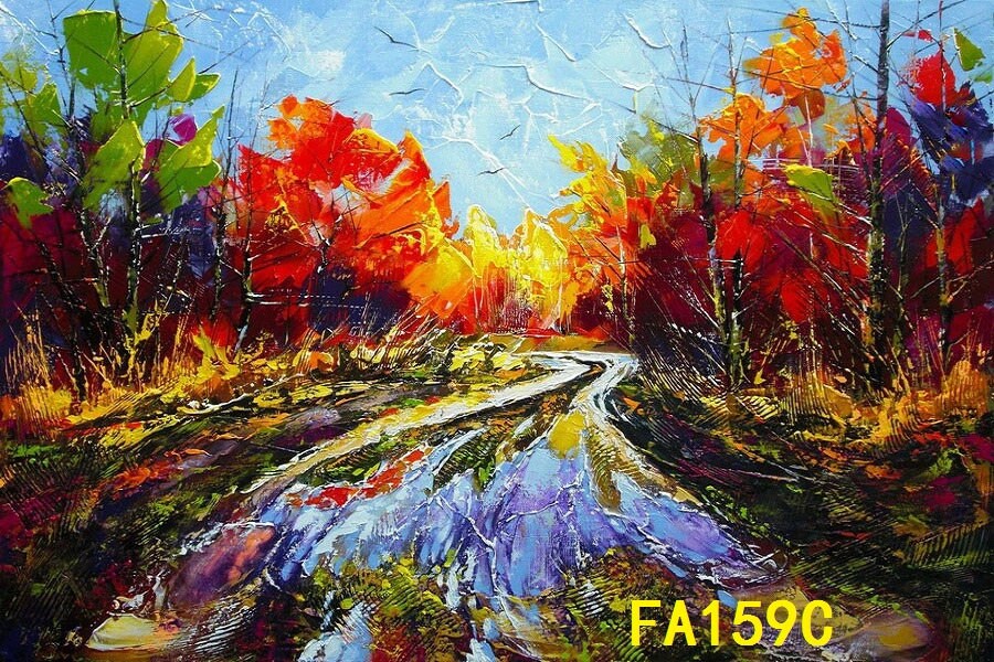 High Quality Oil Painting on Canvas Hand Painted Landscape Art FA159 - Etsy