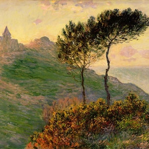 Hochwertige Landschaft Ölgemälde Reproduktion von Claude Monet Mon110A