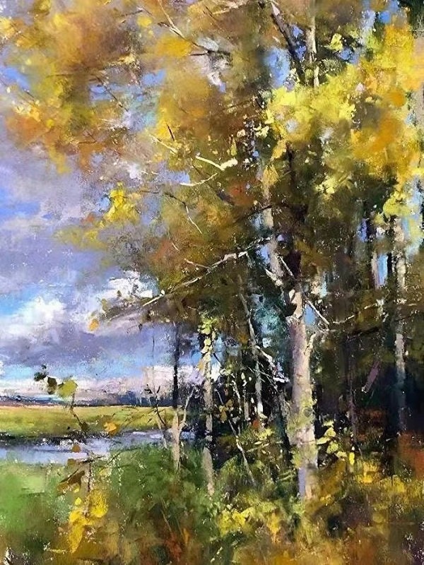 High Quality Landscape Oil Painting on Canvas Hand Painted Art for Home ...