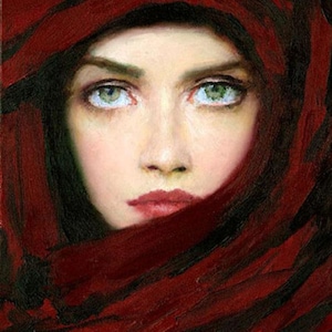 Figure oil painting on canvas modern girl  art for home decor hand painted with High Quality RA195A