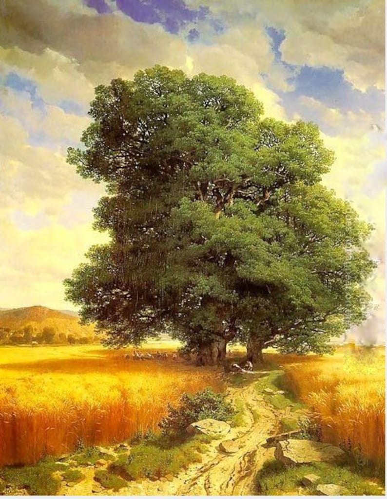 High Quality Landscape Oil Painting on Canvas Hand Painted Art - Etsy