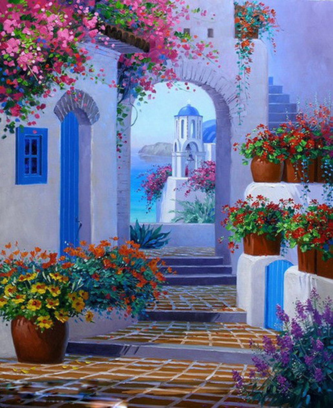 High Quality Landscape Oil Painting on Canvas Hand Painted Art for Home ...