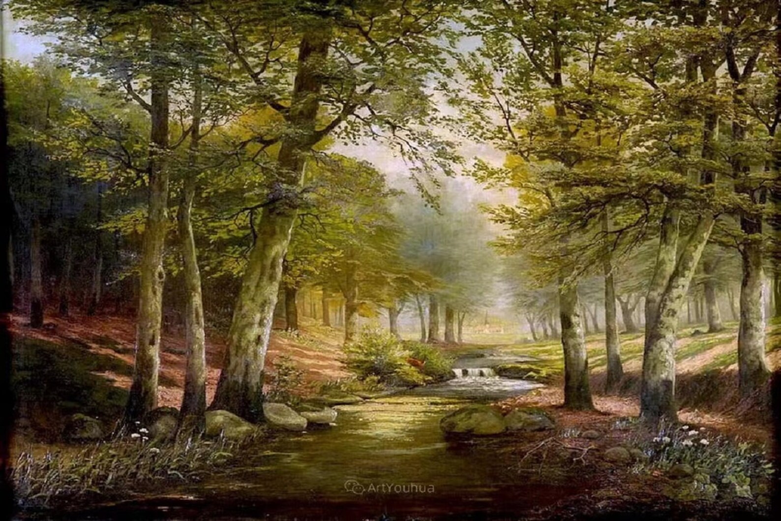 High Quality Landscape Oil Painting on Canvas Hand Painted Art for Home ...