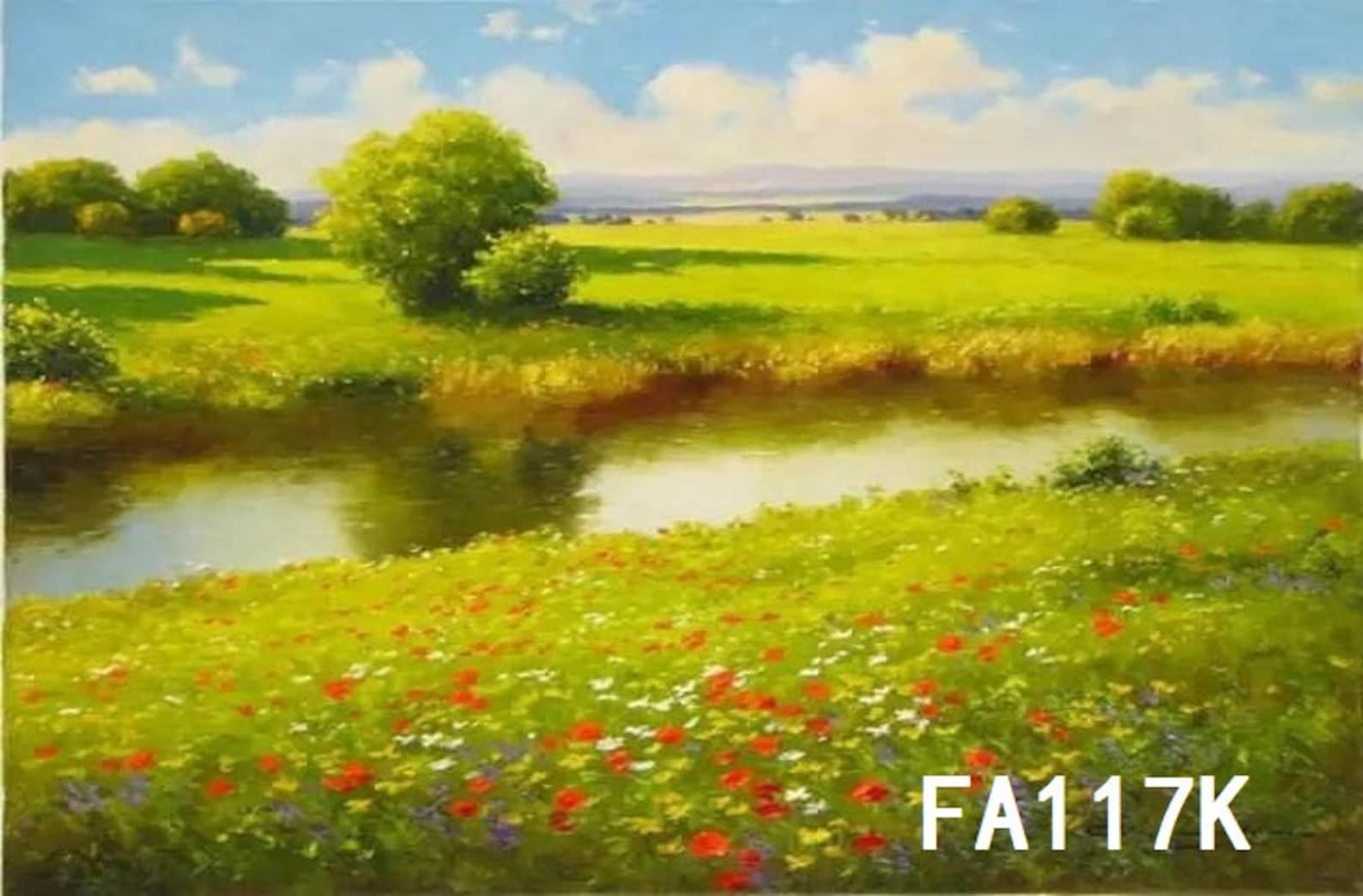 High Quality Landscape Oil Painting on Canvas Hand Painted - Etsy