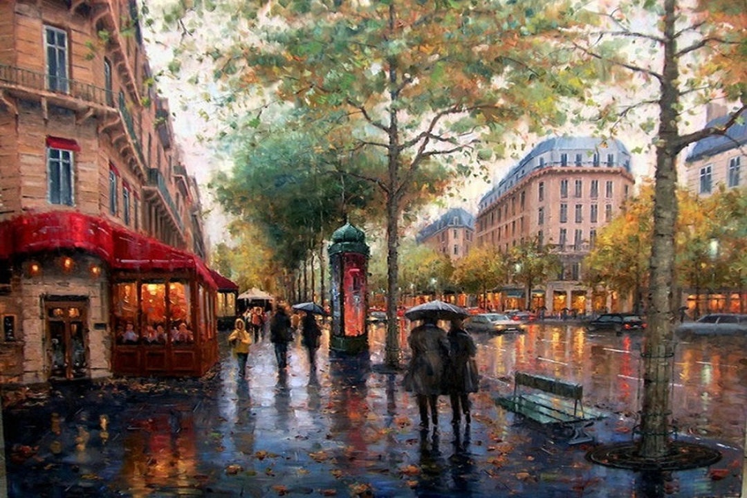 High Quality Oil Painting on Canvas Hand Painted Landscape Art FS114A