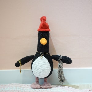 Mcgraw wallace & gromit crochet doll PDF Pattern _ in English