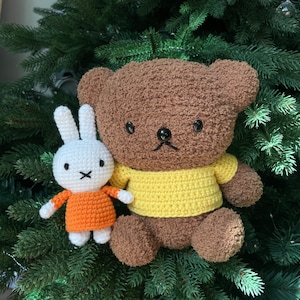 Boris & Miffy mini crochet doll PDF Pattern _ in English