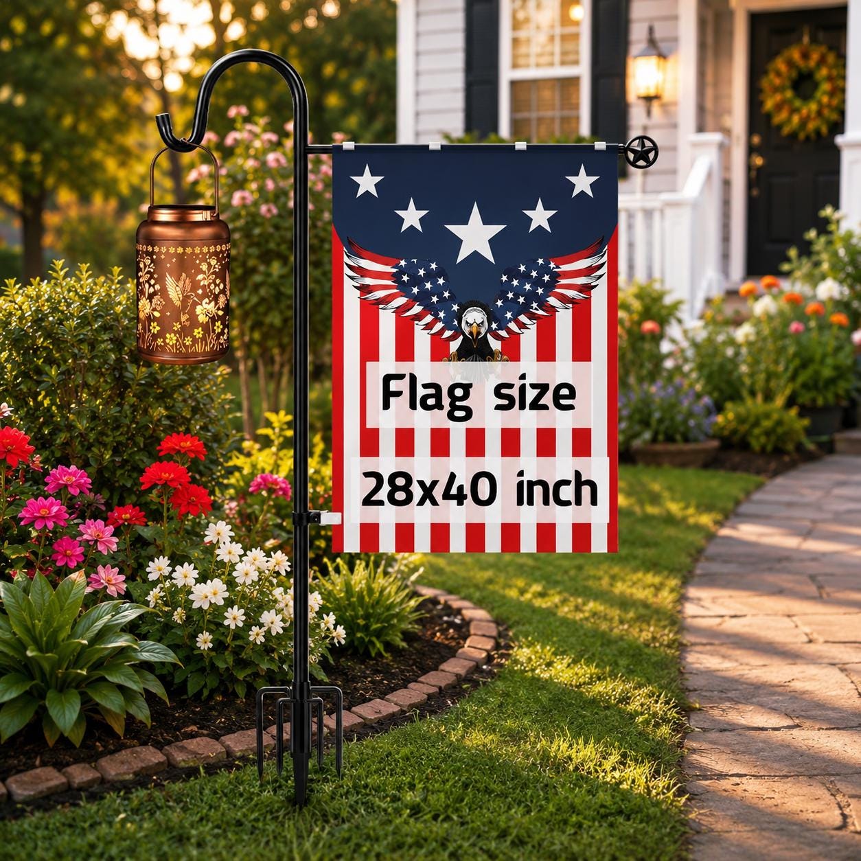 Flag Yard Stake - Etsy