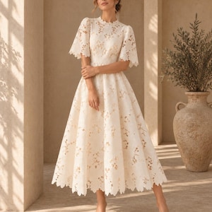 winter white dress formal Rehearsal Dinner classy elegant white cocktail dress