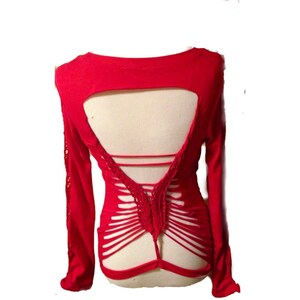slashed shirt