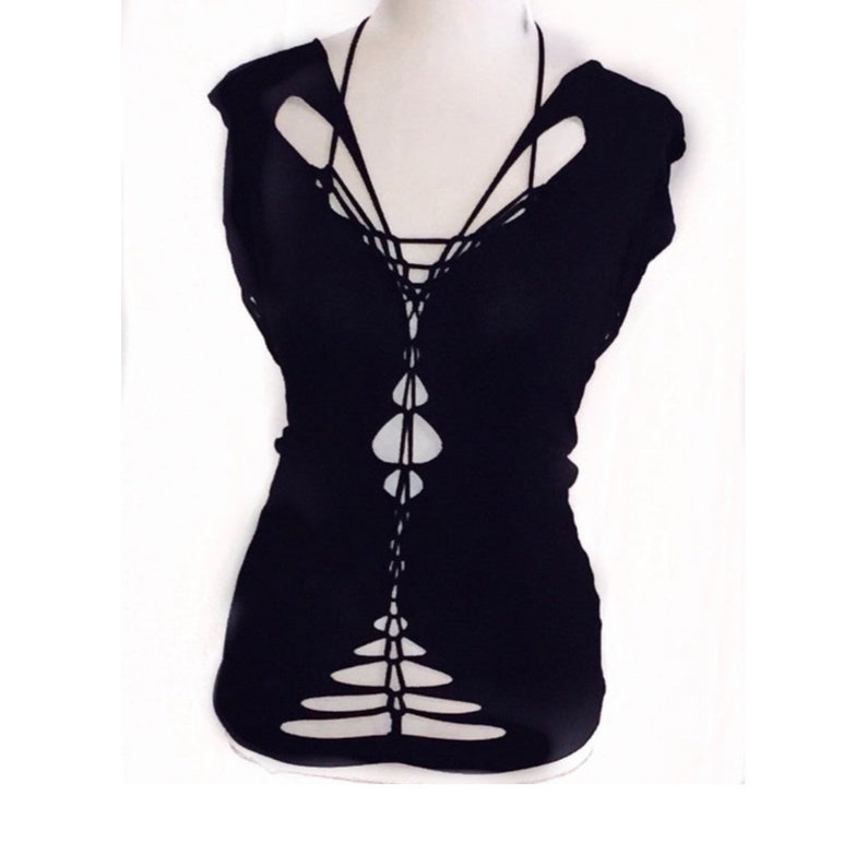 slashed tshirt