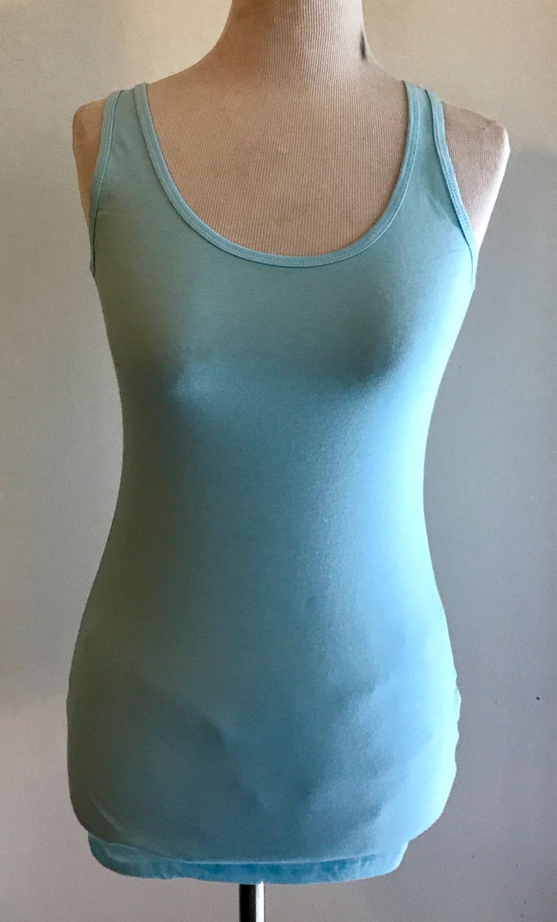 Slashed Tank Top Etsy