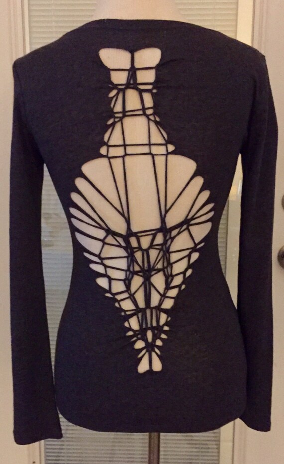 slashed tshirt