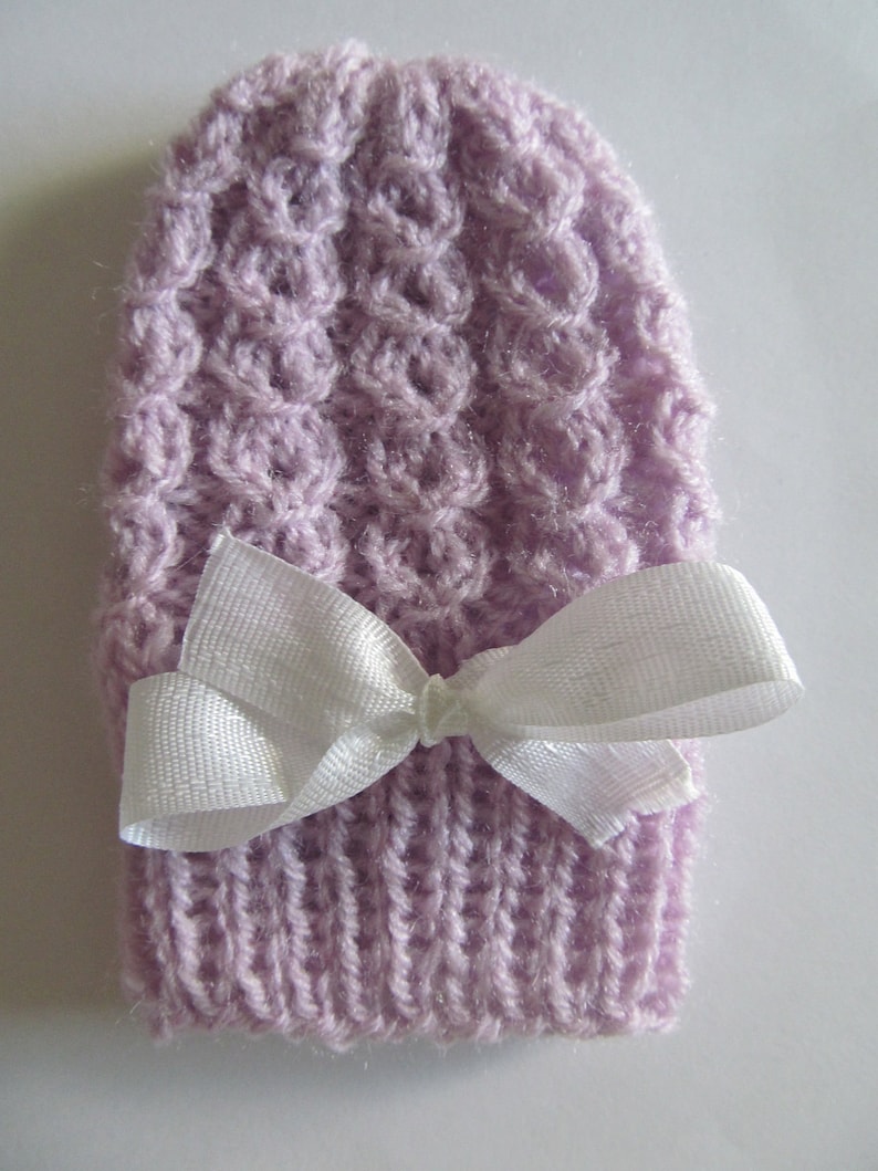 PDF Knitting PATTERN Baby Thumbless Mittens Infant Mitts