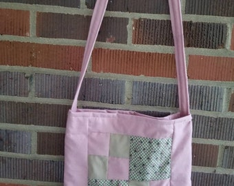 Quilted Patchwork Crossbody Purse