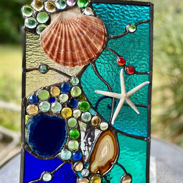 Stained Glass Fish Etsy