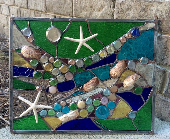 Glass Wall Art curated by Fresh Design Blog on Etsy