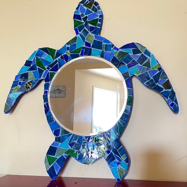 Turtle Mirror Etsy