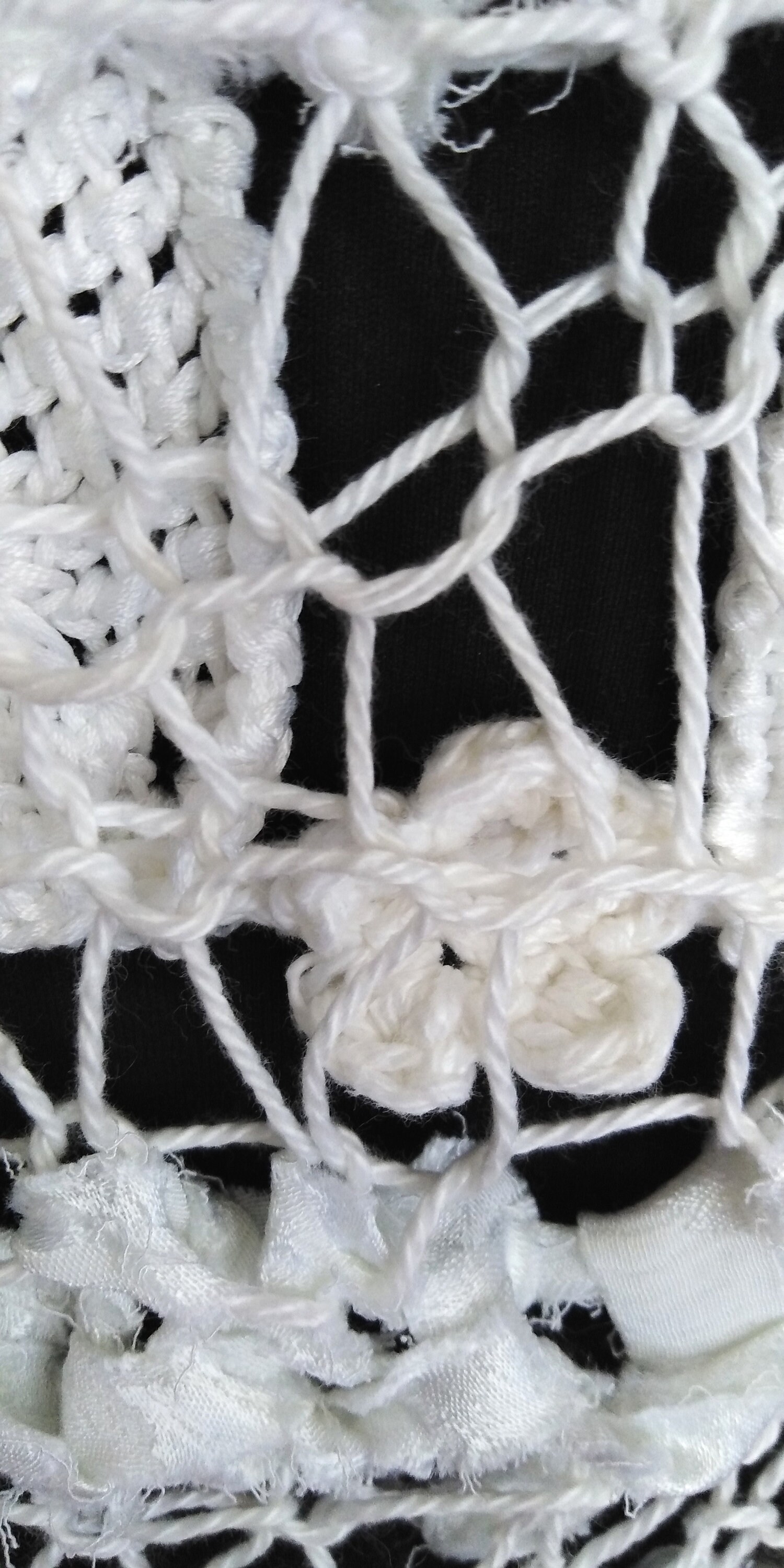 White Cotton Knit Tunic Top Sweater Hand Knitted Loose Summer Wedding ...