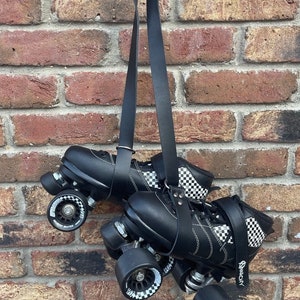 Leather Roller Skate Leash Handmade Choice of Colours Roller Derby Real Leather Skate Strap Carrier