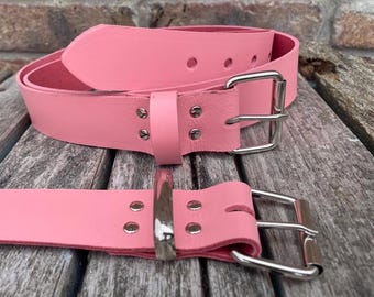 Pink Corset, Wide Elastic Stretch Snap Belt - Etsy display picture 1