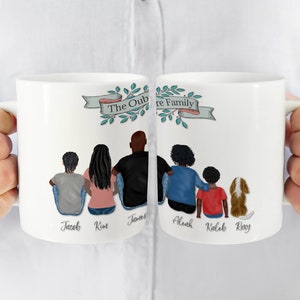 Personalized Family Mug; Valentine Gift; Family Coffee Mug; Dad Gift; Gift for Mom