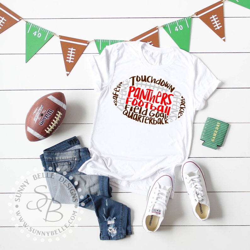 panthers football t shirt