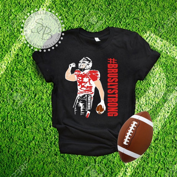Personalized High School Football Shirt Brusly Panthers Etsy