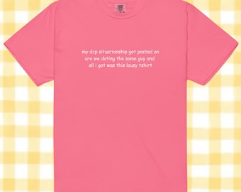 r we dating the same guy tshirt // dcp // disney college program // disney cast member