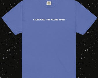 i survived the clone wars t-shirt // star wars