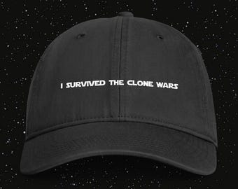 i survived the clone wars hat // star wars