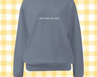 i survived my dcp comfort colors sweatshirt | disney college program | disney world | Disneyland