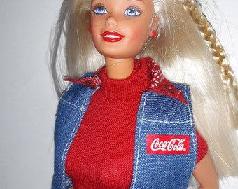 Coca Cola Picnic Barbie /Mattel Barbie Doll 1997