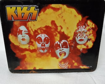 Kiss 2000  Metal lunchbox