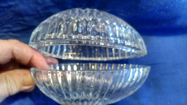 Crystal Chantilly Egg Box, Gorham Crystal Box Collection image 4