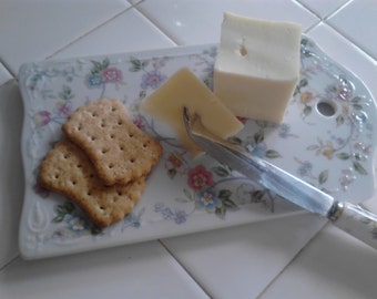 Porcelain  Floral Cheese Board