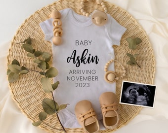 Custom Digital Pregnancy Announcement: Gender Neutral Social Media Reveal (Digital Download)