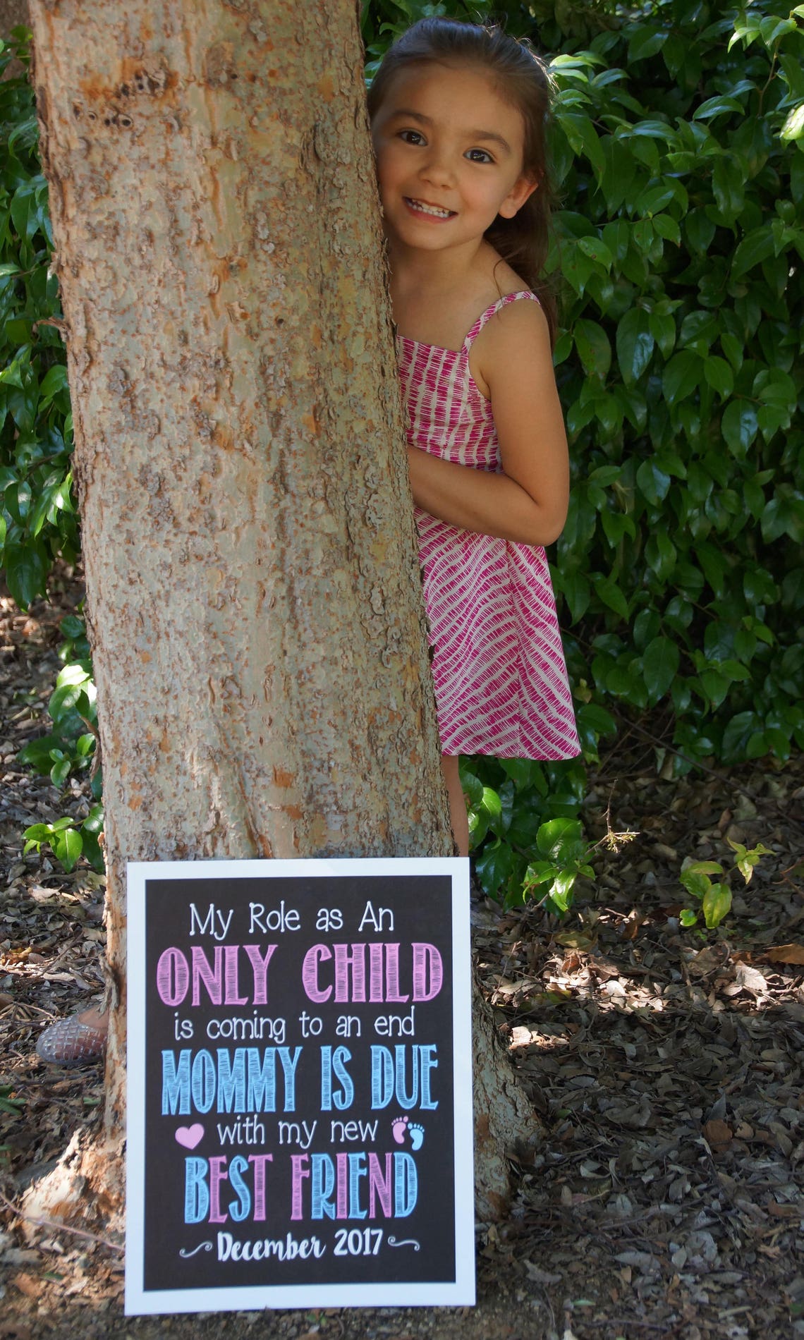 Printable Chalkboard Pregnancy Announcement Sign Digital File | Etsy