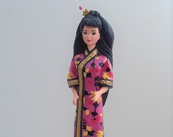Hallmark Ornament Chinese Barbie Dolls of the World
