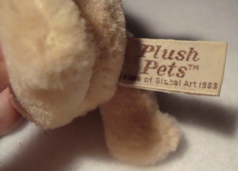 Vintage 4-1/2-Inch Jointed Mohair Teddy with Tiny Rocking Chair image 4