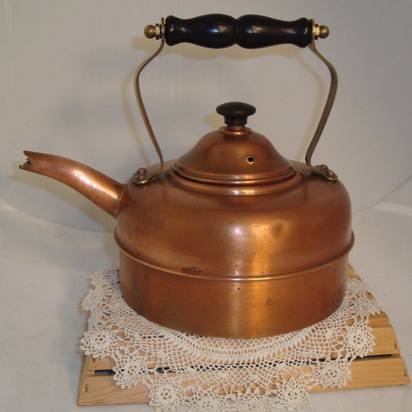 VIntage English Copper Tea Kettle
