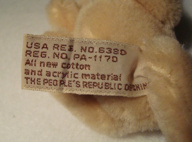 Vintage 4-1/2-Inch Jointed Mohair Teddy with Tiny Rocking Chair image 5