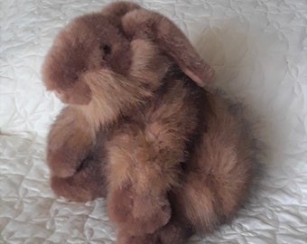 Soft Plush Brown Bunny