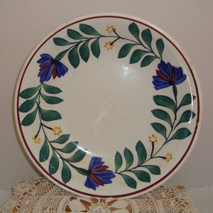 Petrus Regout Maastricht Holland Sphinx Stickspatter Spongeware Serving Dish