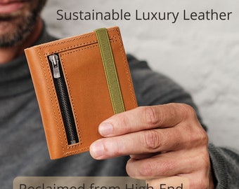 Mens Wallets, Gifts for Father's Day, Brown Leather Wallet, Gift for Your Partner or Husband, a Stylish and High-quality Sustainable Wallet