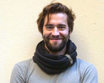 Infinity Scarf, for Him, Accessory for Winter, Men's Scarf, Winter Scarf for Men, a Gift for Men for Christmas, or for a Special Occasion