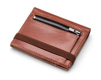 Leather Wallet, Slim Leather Wallet, Front Pocket Wallet, Men’s Leather Wallet,