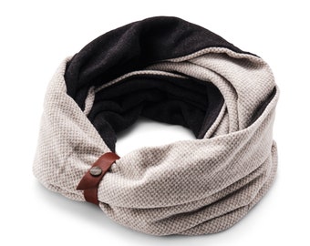 Womens scarf | Infinity scarf | Gray scarf for women | Gift for her | Winter scarves